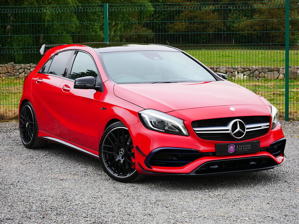 Mercedes-Benz A Class 2.0 A45 Amg Premium Spds Dct 4Matic U3342 Ulez Red