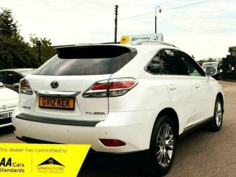 Lexus RX 3.5 450H V6 Luxury GV12KEK White #4