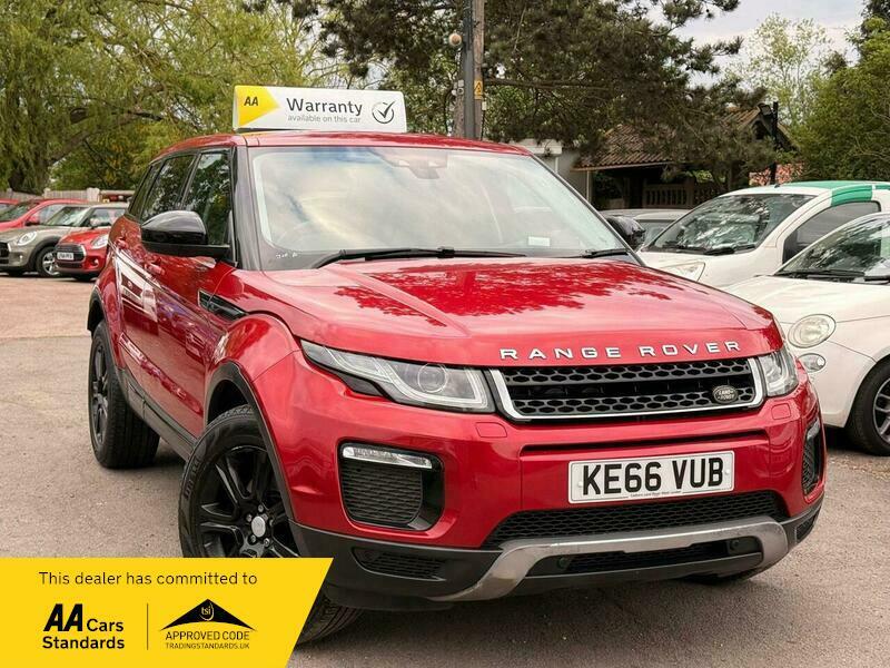 Land Rover Range Rover Evoque 2.0 Td4 Se Tech KE66VUB Red #2