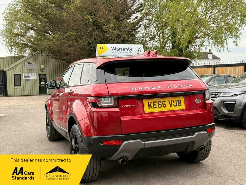 Land Rover Range Rover Evoque 2.0 Td4 Se Tech KE66VUB Red #6