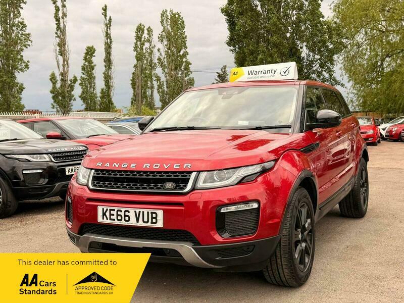 Land Rover Range Rover Evoque 2.0 Td4 Se Tech KE66VUB Red #5