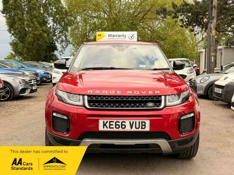 Land Rover Range Rover Evoque 2.0 Td4 Se Tech KE66VUB Red #4