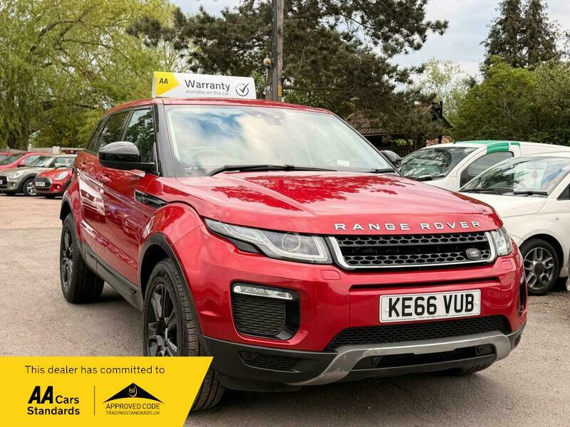 Land Rover Range Rover Evoque 2.0 Td4 Se Tech KE66VUB Red #3