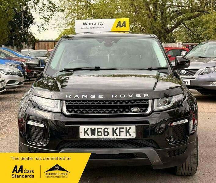 Land Rover Range Rover Evoque 2.0 Td4 Se Tech KW66KFK Black #5