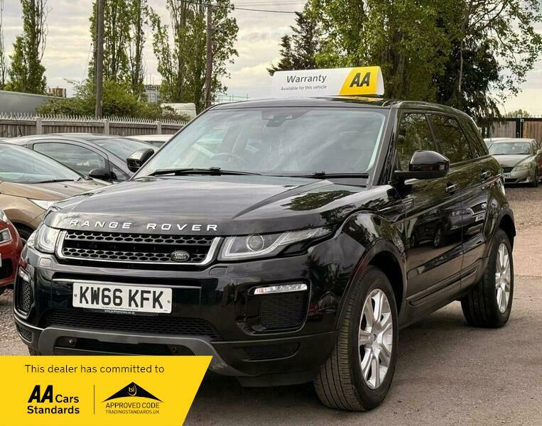 Land Rover Range Rover Evoque 2.0 Td4 Se Tech KW66KFK Black #6
