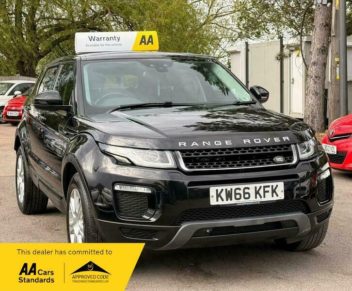 Land Rover Range Rover Evoque 2.0 Td4 Se Tech KW66KFK Black #3
