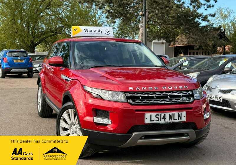 Land Rover Range Rover Evoque 2.2 Sd4 Prestige Suv LS14WLN Red #2