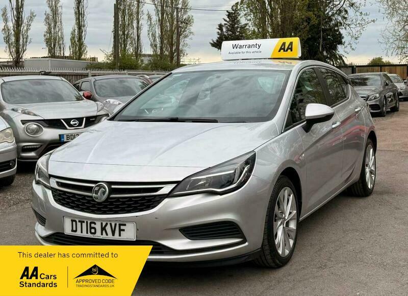 Vauxhall Astra 1.4I Turbo Design Euro DT16KVF Silver #4