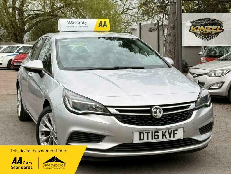 Vauxhall Astra 1.4I Turbo Design Euro Silver