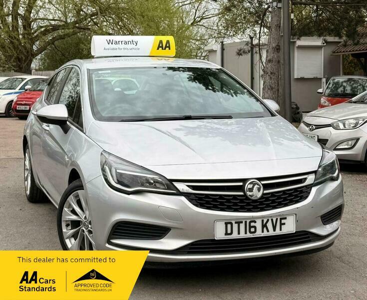 Vauxhall Astra 1.4I Turbo Design Euro DT16KVF Silver #2