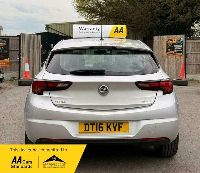 Vauxhall Astra 1.4I Turbo Design Euro DT16KVF Silver #6