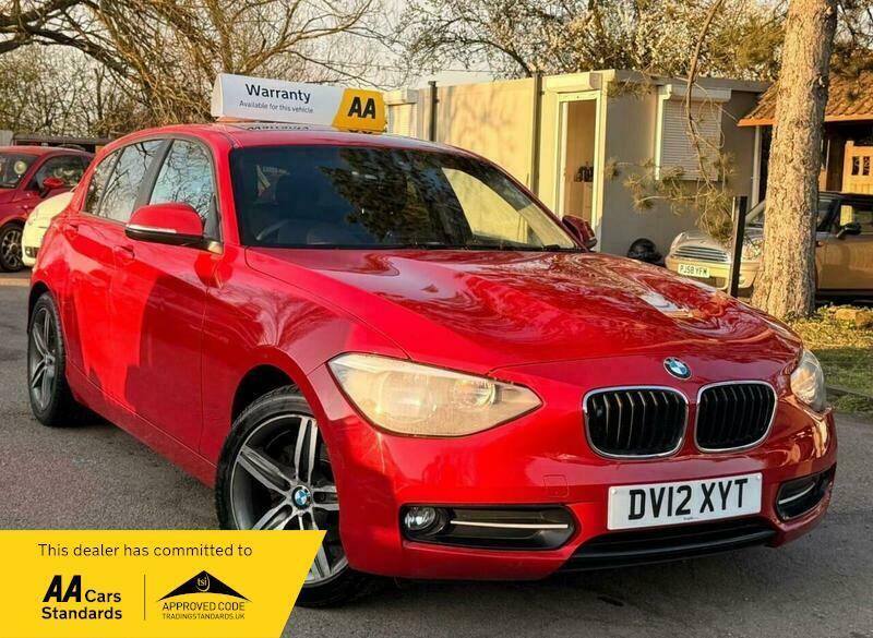 BMW 1 Series 1.6 116I Sport Euro DV12XYT Red #3