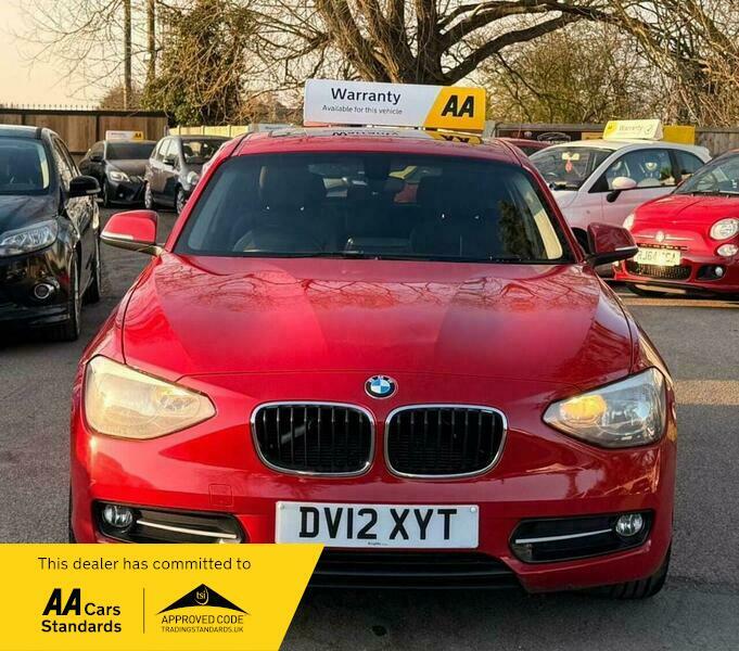 BMW 1 Series 1.6 116I Sport Euro DV12XYT Red #6