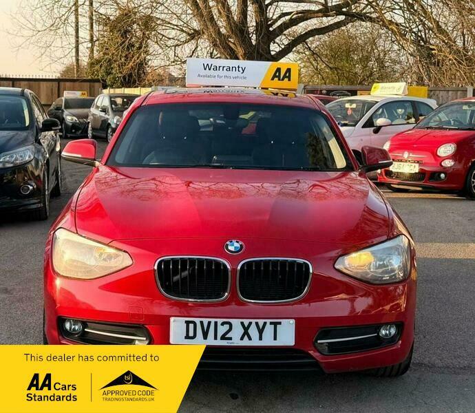 BMW 1 Series 1.6 116I Sport Euro DV12XYT Red #5