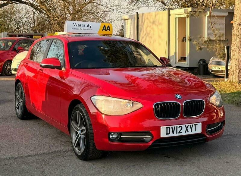 BMW 1 Series 1.6 116I Sport Euro DV12XYT Red #4