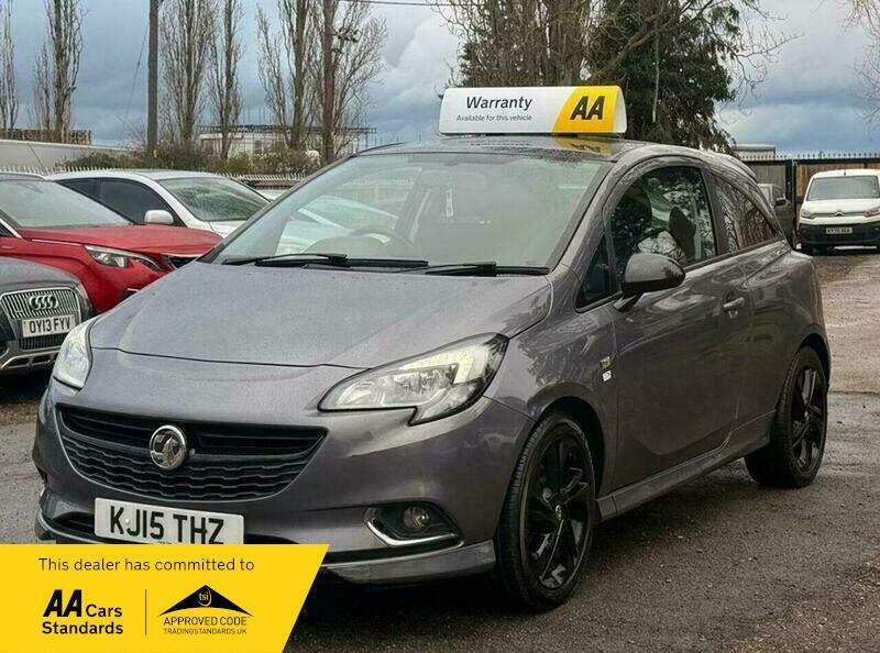 Vauxhall Corsa 1.4I Turbo Ecoflex Limited KJ15THZ Grey #4