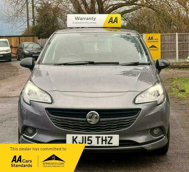 Vauxhall Corsa 1.4I Turbo Ecoflex Limited KJ15THZ Grey #6