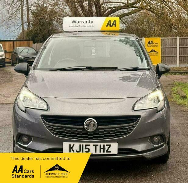 Vauxhall Corsa 1.4I Turbo Ecoflex Limited KJ15THZ Grey #5