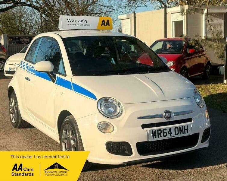 Fiat 500 1.2 S Euro 6 WR64OMH White #2