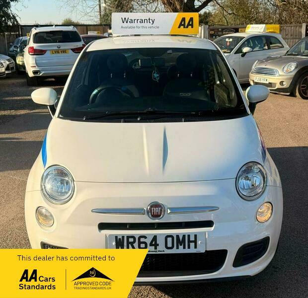 Fiat 500 1.2 S Euro 6 WR64OMH White #4