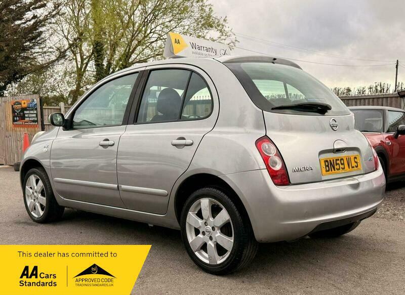 Nissan Micra 1.2 16V N-tec BN59VLS Silver #5