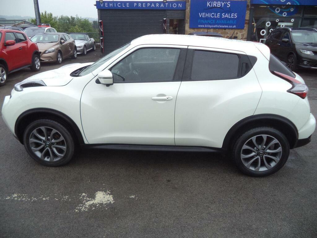 Nissan Juke 1.2 Dig-t Tekna Euro 6 S S  White #4