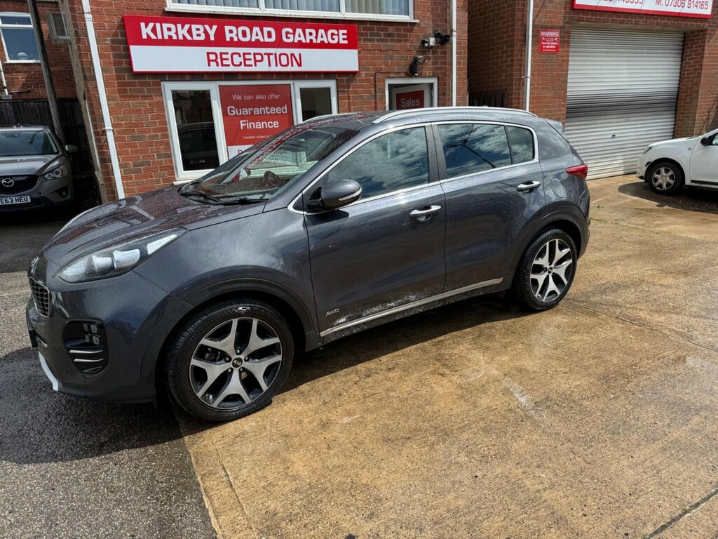 Kia Sportage 2.0 Crdi Gt-line Awd Euro 6 Silver