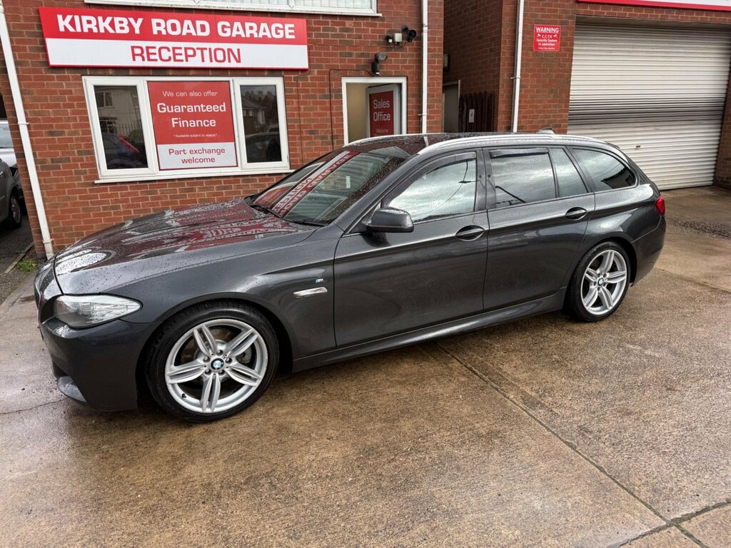 BMW 5 Series 2.0 520D M Sport Touring Steptronic Euro 5 Ss 5 Grey