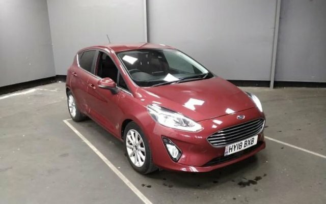 Ford Fiesta 1.0T Ecoboost Titanium Hatchback E Red