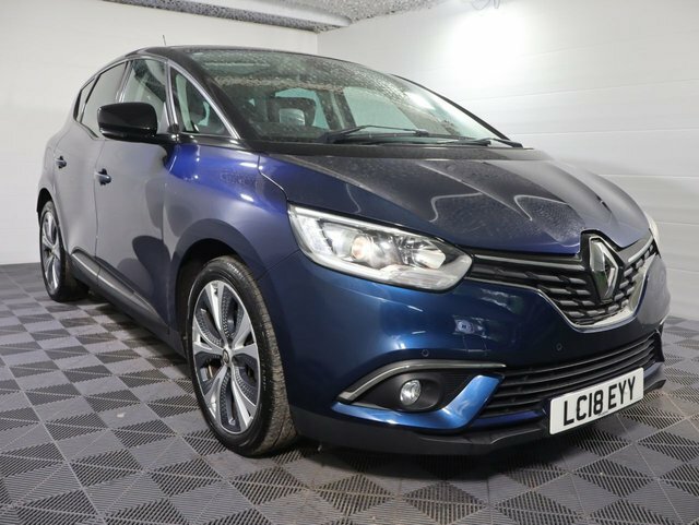 Renault Scenic 1.5 Dci Dynamique S Nav Mpv Edc Euro 6 Blue
