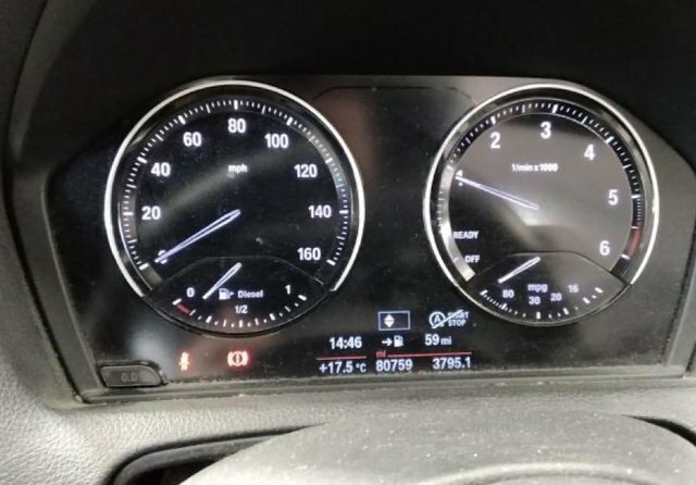 BMW 1 Series 1.5 116D M Sport Shadow Edition Hatchback Dies HY67EHJ Red #5