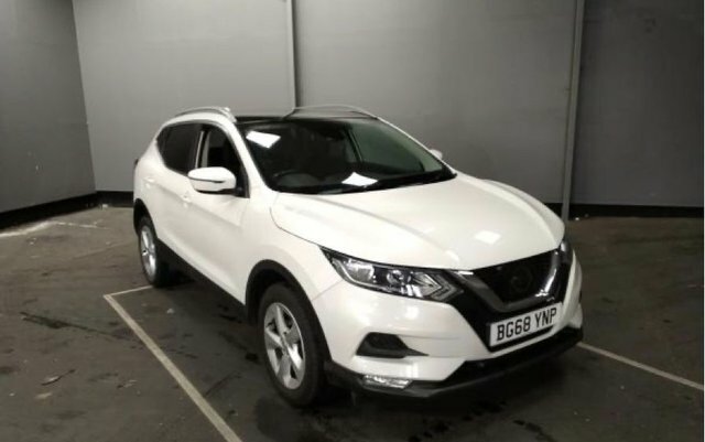 Nissan Qashqai 1.5 Dci Acenta Suv Euro 6 S S White