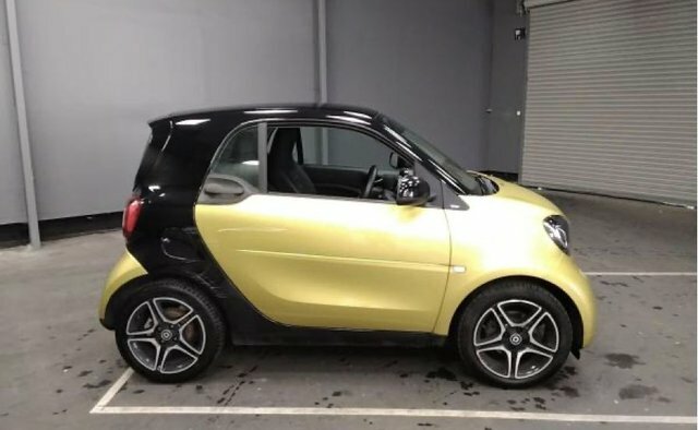 Smart Fortwo Coupe 1.0 Prime Premium Coupe Twinamic Euro GY66EWO Yellow #3