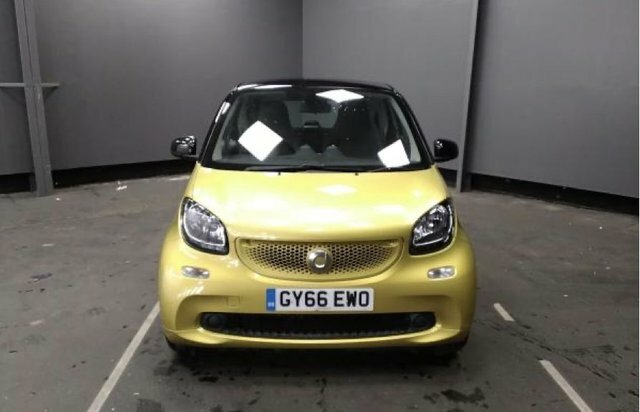 Smart Fortwo Coupe 1.0 Prime Premium Coupe Twinamic Euro GY66EWO Yellow #2