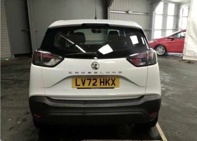 Vauxhall Crossland 1.2 Turbo Design Suv Euro 6 S S LV72HKX White #5