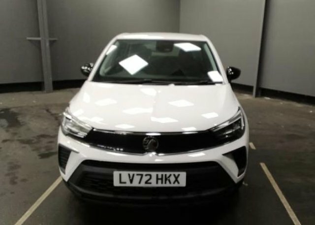 Vauxhall Crossland 1.2 Turbo Design Suv Euro 6 S S LV72HKX White #3
