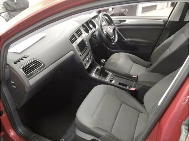 Volkswagen Golf 1.6 Tdi Bluemotion Tech Match Hatchback VA15VUP Red #5