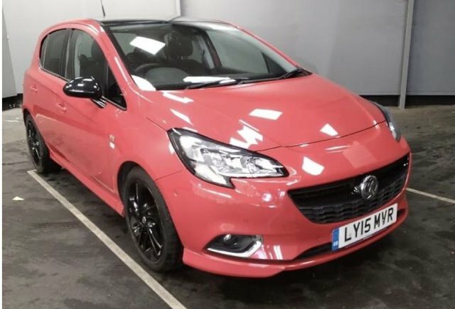 Vauxhall Corsa 1.0I Turbo Ecoflex Limited Edition Hatchback P Red