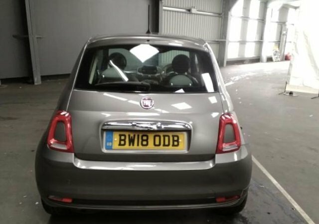 Fiat 500 1.2 Pop Star Hatchback Euro 6 S BW18ODB Grey #6