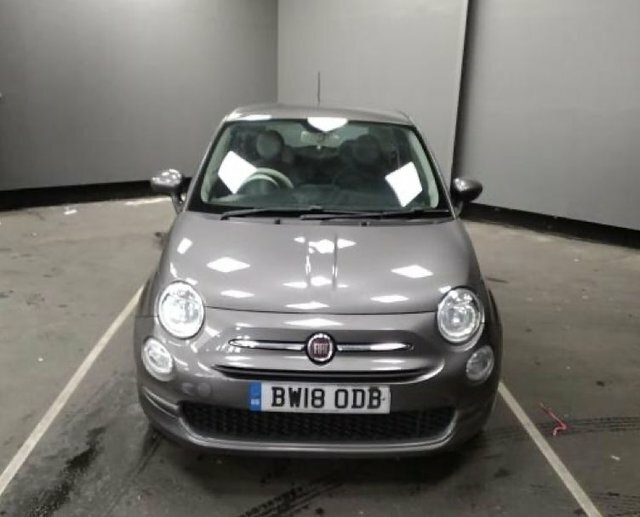 Fiat 500 1.2 Pop Star Hatchback Euro 6 S BW18ODB Grey #3