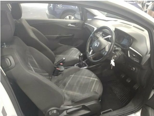 Vauxhall Corsa 1.2I Limited Edition Hatchback E KP65XPY White #4