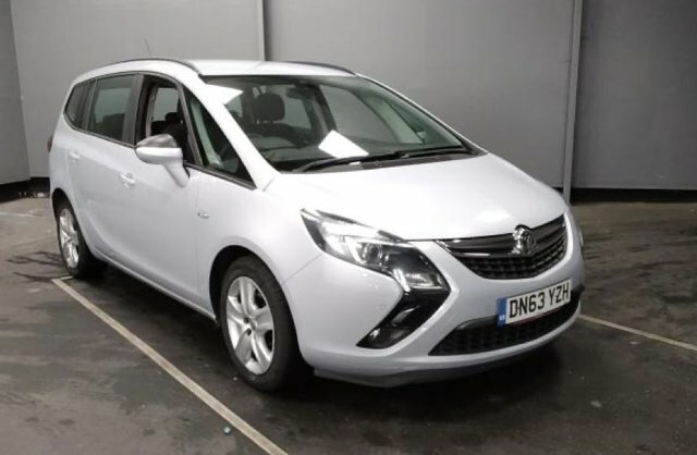Vauxhall Zafira Tourer 2.0 Cdti Exclusiv Mpv Euro 5 13 Grey