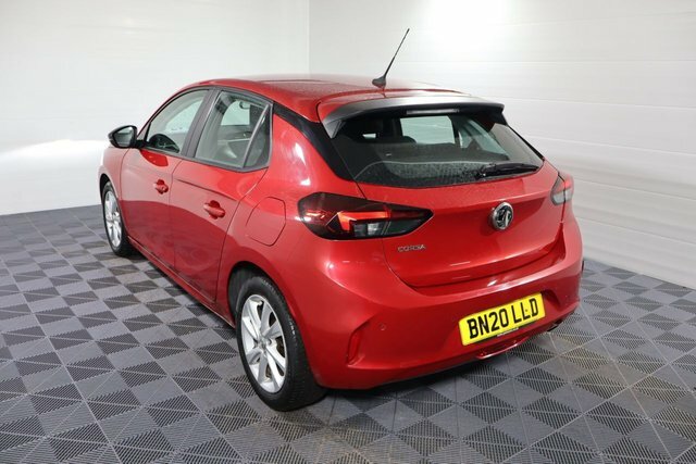 Vauxhall Corsa 1.2 Turbo Se Nav Premium Hatchback Manu BN20LLD Red #4