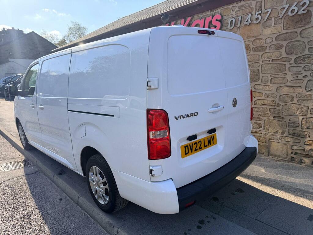Vauxhall Vivaro Panel Van 1.5 Turbo D 2900 Sportive L2 H1 Euro 6 DV22LWY White #2
