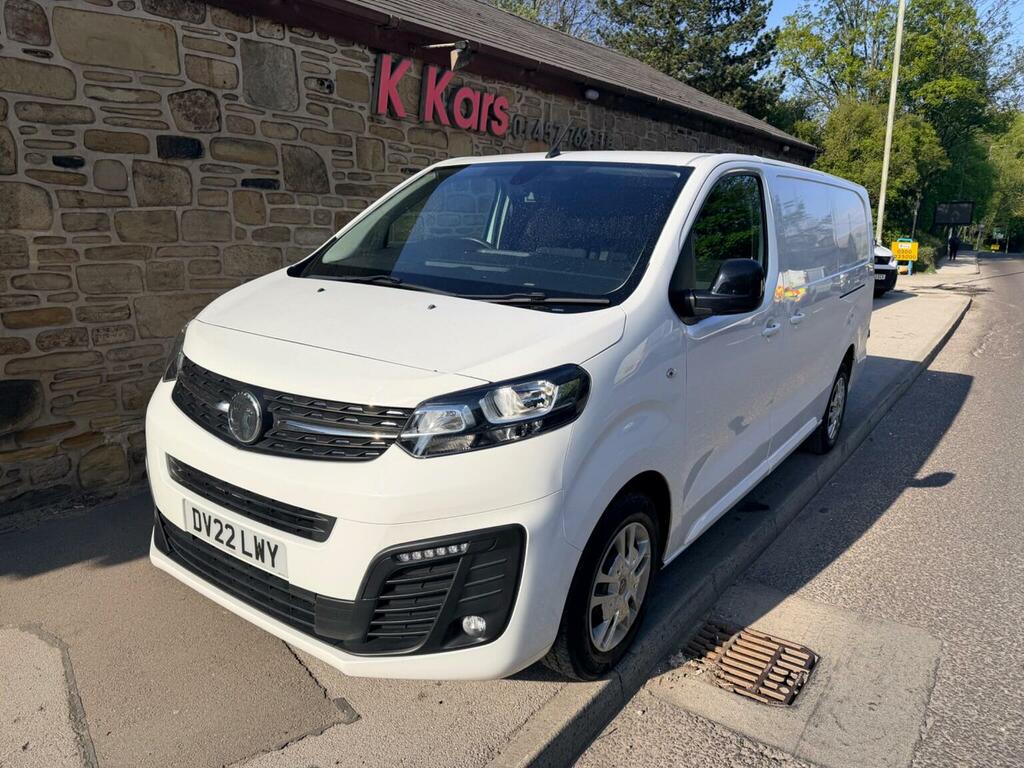 Vauxhall Vivaro Panel Van 1.5 Turbo D 2900 Sportive L2 H1 Euro 6 White