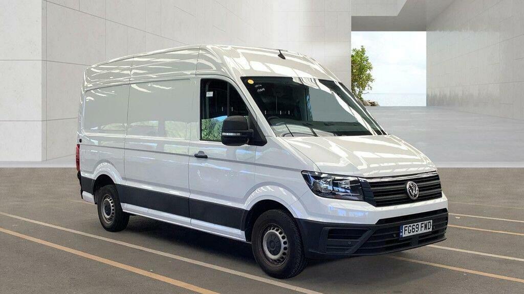 Volkswagen Crafter Panel Van 2.0 Tdi Cr35 Trendline Fwd Mwb Euro 6 S FG69FWD White #4