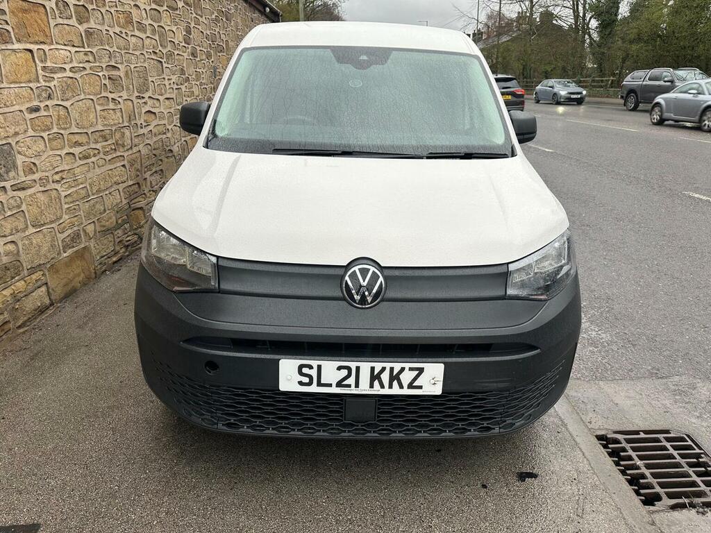 Volkswagen Caddy Panel Van 2.0 Tdi C20 Commerce Swb Euro 6 Ss SL21KKZ White #5