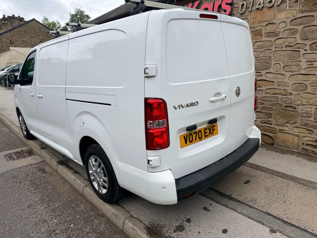 Vauxhall Vivaro Panel Van 2.0 Turbo D 3100 Sportive L2 H1 Euro 6 VO70EXF White #2