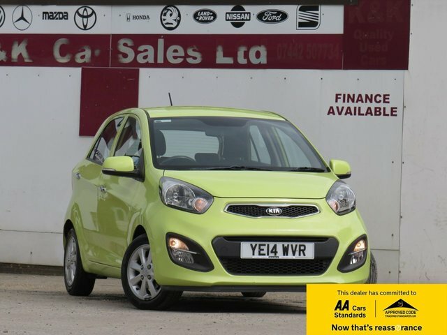 Kia Picanto 2014 1.25 2 Hatchback Euro 5 84 B Green