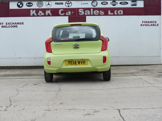 Kia Picanto 2014 1.25 2 Hatchback Euro 5 84 B Green #4